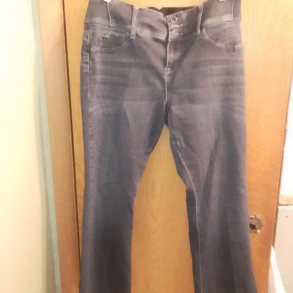 Stylish‎ Gray Flare Women's Jeans